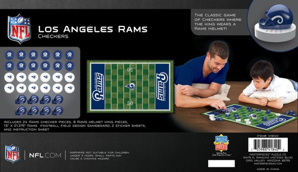 Los Angeles Rams Checkers