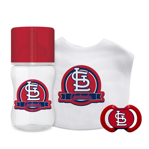 St. Louis Cardinals 3-Piece Baby Gift Set - MasterPieces