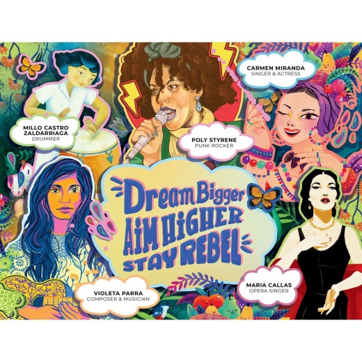 Masterpieces Rebel Girls - Creators 100 Piece Jigsaw Puzzle for Kids