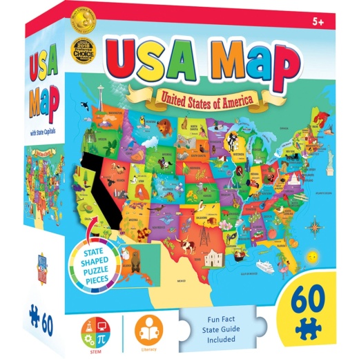 Explorers - USA Piece Kids Jigsaw Puzzle by MasterPieces