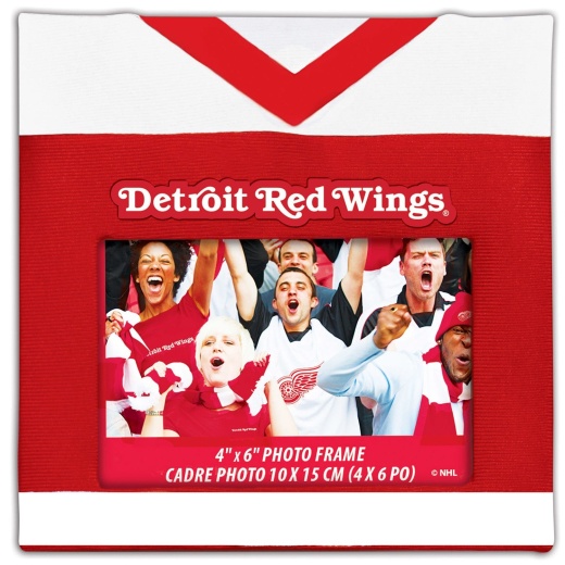 Detroit Red Wings Uniformed Frame - NHL Officially Licensed
