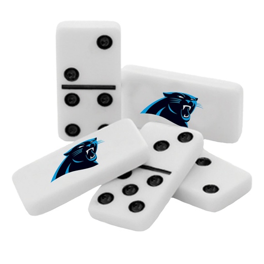 MasterPieces NFL Carolina Panthers Dominoes Set