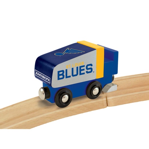 St. Louis Blues Toy Zamboni Train Engine - The Ultimate NHL Toy Experience for Kids