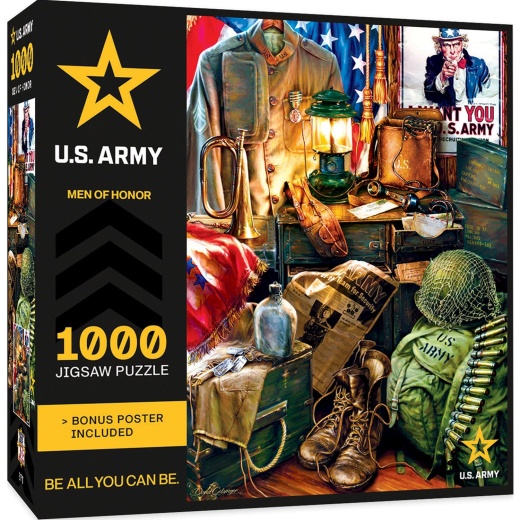 U.S. Army - Men Of Honor 1000 Piece Jigsaw Puzzle