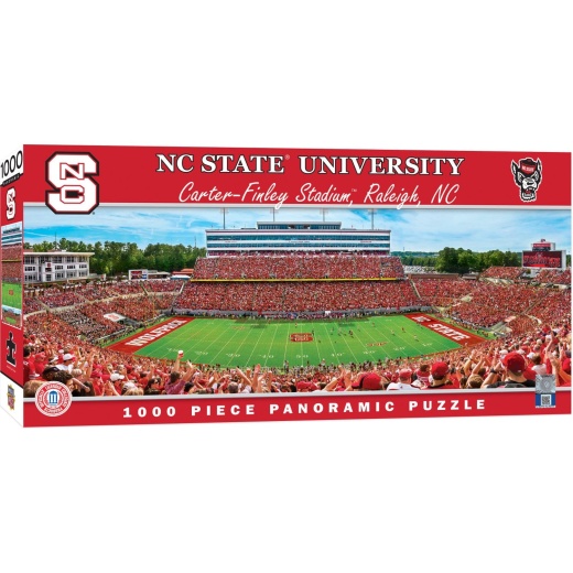 Nc State Wolfpack - 1000 Piece Panoramic Jigsaw Puzzle