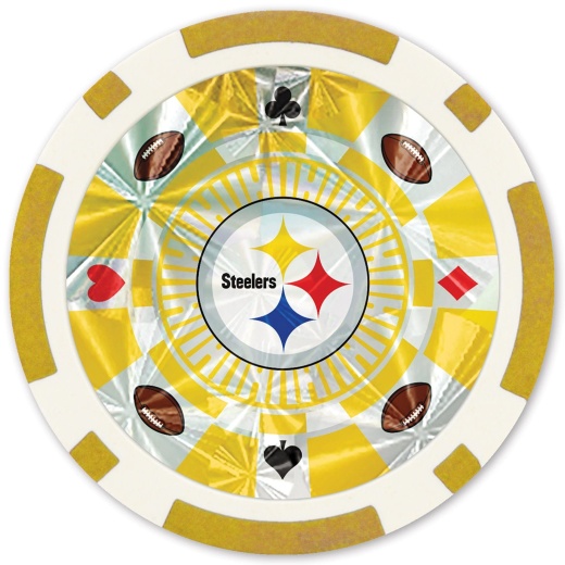 Pittsburgh Steelers 20 Piece Poker Chips