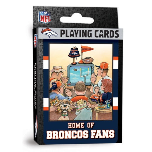 Denver Broncos Fan Deck Playing Cards - 54 Card Deck