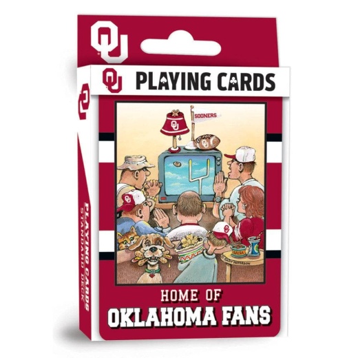 Oklahoma Sooners Fan Deck Playing Cards - 54 Card Deck