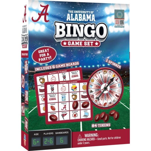 Alabama Crimson Tide Bingo Game - Experience the Ultimate Fandom
