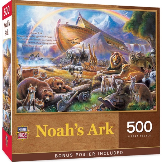 Noah's Ark 500 Piece Jigsaw Puzzle by MasterPieces
