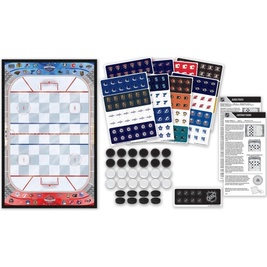 MasterPieces NHL League Checkers Board Game