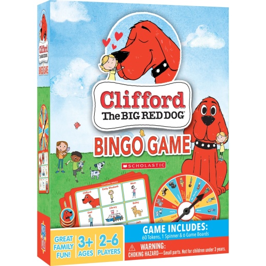 MasterPieces Clifford Bingo Game