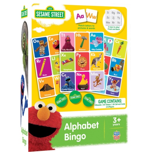 Sesame Street Alphabet Bingo