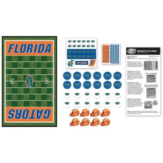 Florida Gators Checkers Board Game - Fun and Team Spirit Combined