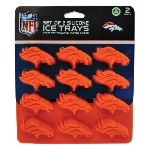 Denver Broncos Ice Cube Tray - Officially Licensed Team Merchandise