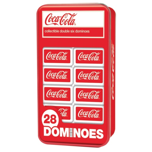 Coca-Cola Double-Sixes Collectible Dominoes by Masterpieces