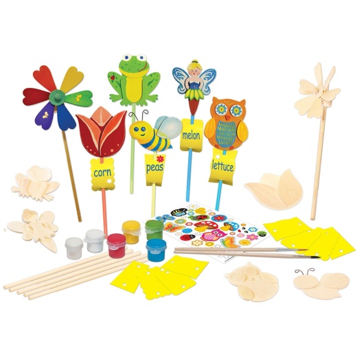 Garden Decor Wood Craft & Paint Kit by Masterpieces