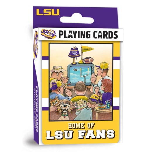 Lsu Tigers Fan Deck Playing Cards - 54 Card Deck