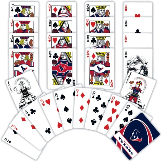 Houston Texans Playing Cards - Officially Licensed 54 Card Deck