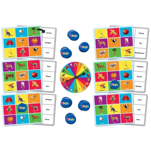 Farm Bingo Game by Masterpieces