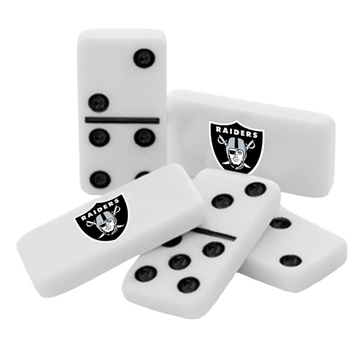 Las Vegas Raiders MasterPieces Dominoes Set