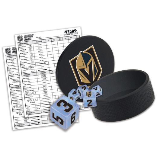 Las Vegas Golden Knights Shake N' Score Dice Game