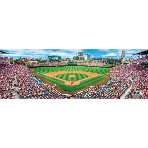 Chicago Cubs 1000 Piece Panoramic Jigsaw Puzzle