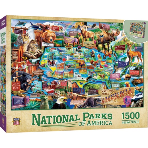 Signature - Usa National Parks 1500 Piece Jigsaw Puzzle