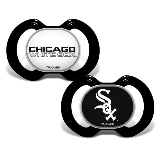 Chicago White Sox Pacifier 2-Pack - A Must-Have for Young Fans