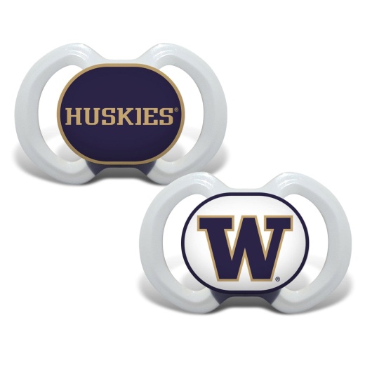 Washington Huskies Pacifier 2-Pack