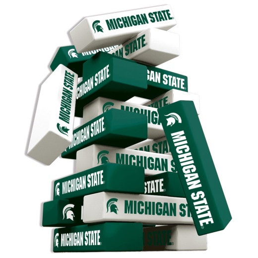 Michigan State Spartans Tumble Tower Game