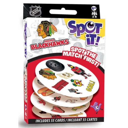 Chicago Blackhawks Spot It! Card Game