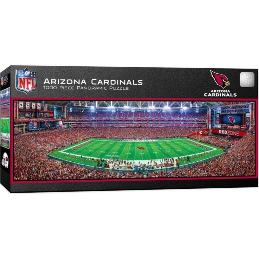 Arizona Cardinals 1000 Piece Panoramic Jigsaw Puzzle