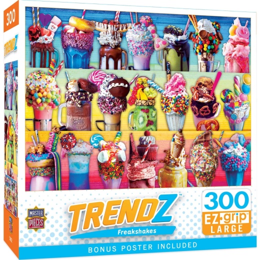 Freakshakes 300 Piece Ez Grip Jigsaw Puzzle - Masterpieces Trendz Collection