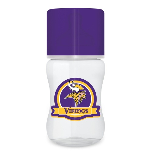 Minnesota Vikings Baby Bottle 9Oz - Officially Licensed NFL Product