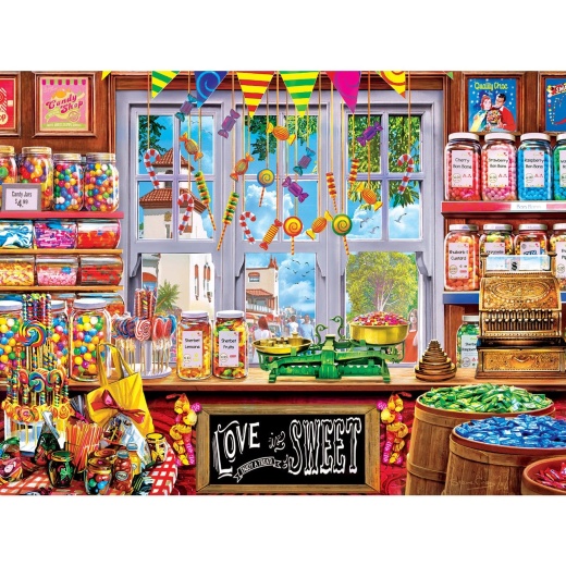 Shopkeepers - Love Is Sweet 750 Piece Jigsaw Puzzle
