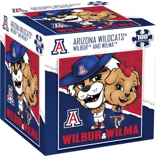 Arizona Wildcats - Ncaa Mascot 100 Piece Jigsaw Puzzle