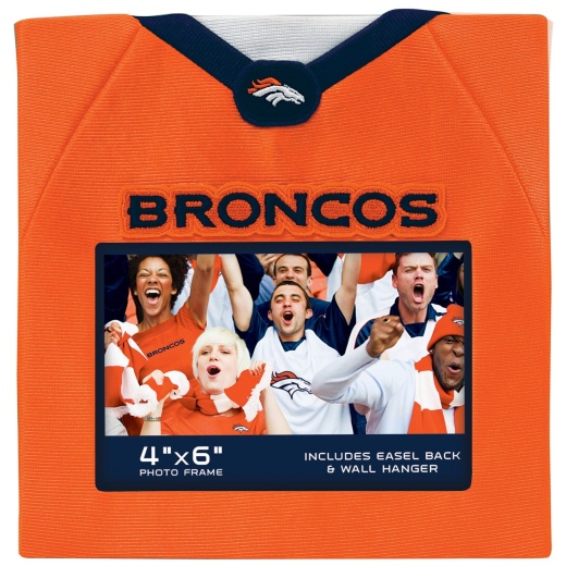 Denver Broncos Uniformed Frame - Officiaaly Licensed by the NFL