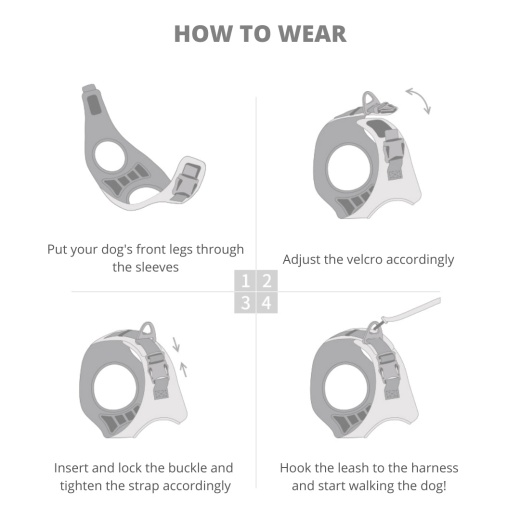 Instachew Petkit Air Fly Dog Harness