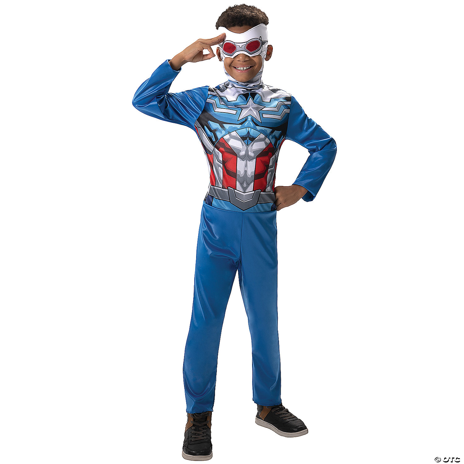 SUIT YOURSELF Classic Captain America Muscle Halloween Costume for Toddler  Boys, Includes Headpiece