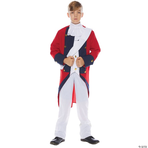 Boy's Redcoat Soldier Costume