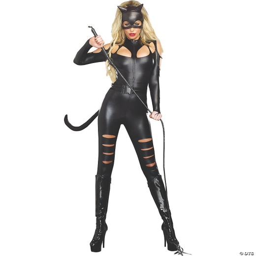 Women's Cat Fight Costume - Extra Large