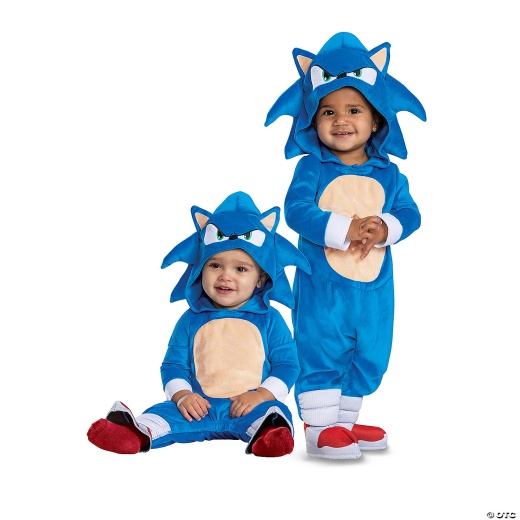Toddler Sonic The Hedgehog 3™ Posh Costume - 3T - 4t