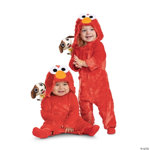 Toddler Classic Sesame Street™ Elmo With Tango Costume - Medium 3T-4t