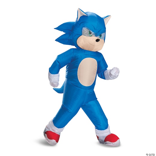 Kids Inflatable Sonic The Hedgehog 3™ Sonic The Hedgehog Costume