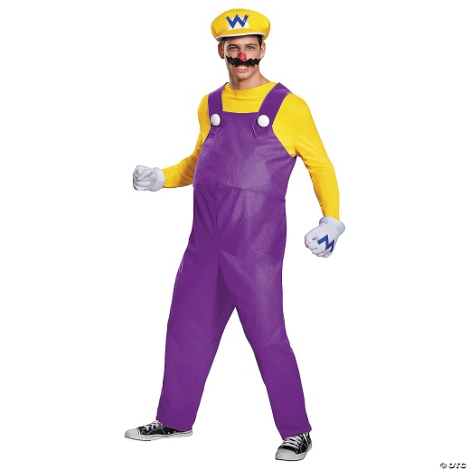 Adult BOWSER Deluxe Halloween Costume L-XL Super Mario Bros Large XLarge  42-46