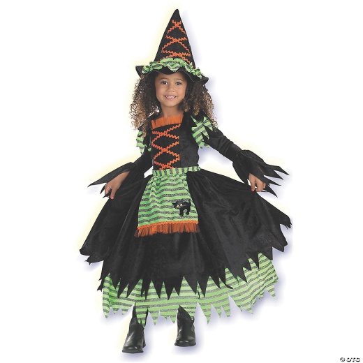 Toddler Girl'S Witch Storybook Costume - 1T-2t