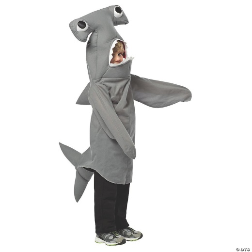 Toddler Hammerhead Shark Halloween Costume - 3T-4T