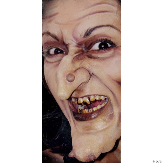 Nose Witch Woochie - Realistic Prosthetic Nose Piece for the Ultimate Witch Costume