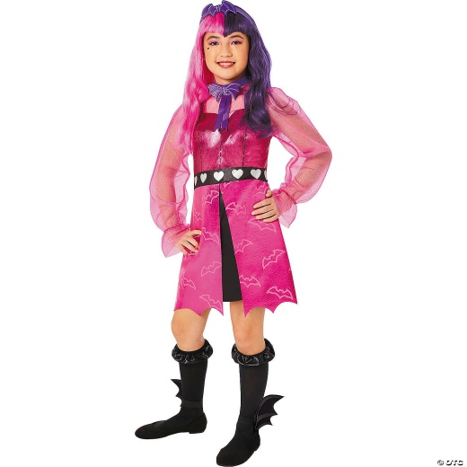 Monster High Draculaura Costume - Pink & Purple - Extra Large 14-16